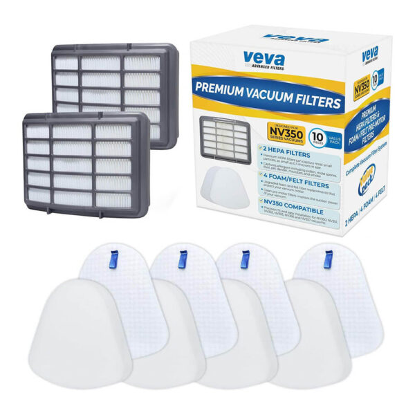 VEVA Advanced NV350 Air Purifier Filter Compatible with Shark vacuum models and Honeywell HPA200